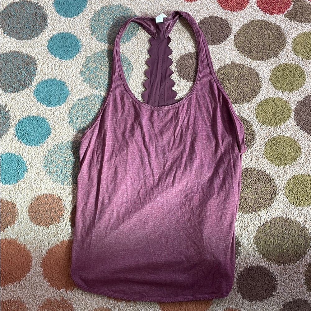 Lululemon Women's Purple Flowy Tank Top